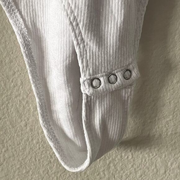 ATM‎ ANTHONY THOMAS MELILLO LONG SLEEVE RIBBED  BODYSUIT SIZE XL NWT - Picture 5 of 9